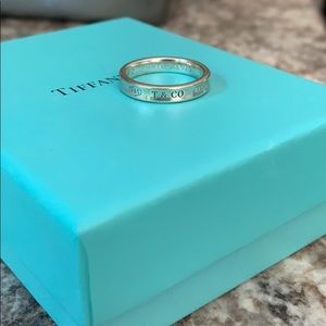 Tiffany & Co. 1837 Sterling Silver Ring